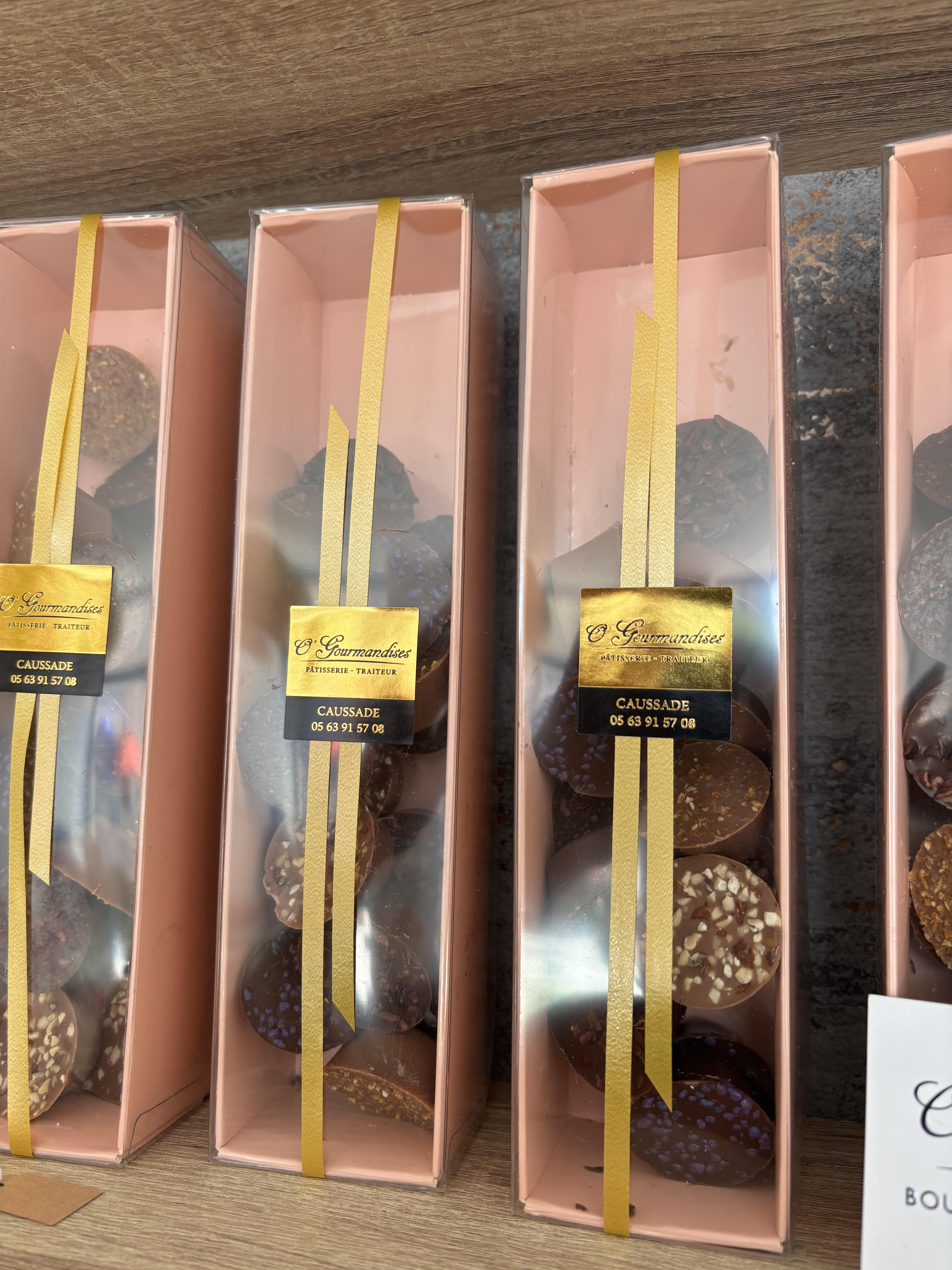 Écrins de chocolats artisanaux par Ô Gourmandises